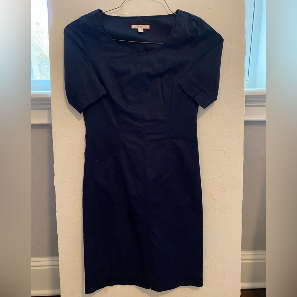 Womens Navy Business Dress Spirit Size 4